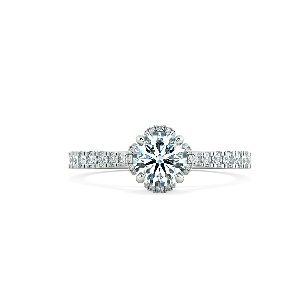 Nhẫn đính hôn Kim cương Solitaire Morri Morri NCH1613 2